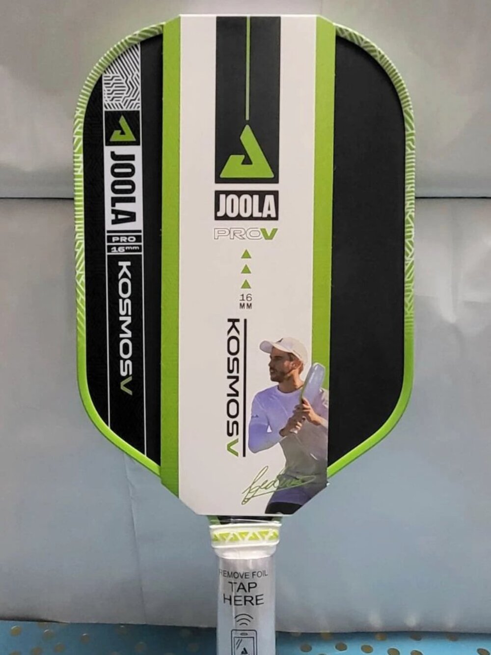 JOOLA Kosmos Pro V 16mm Pickleball Paddle Surge Green NEW - NFC Not Working